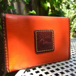 Dooney & Bourke Orange Wallet
